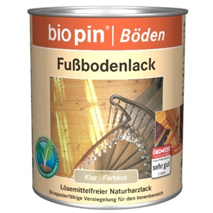 Biopin padlólakk aqua színtelen 0,75 L