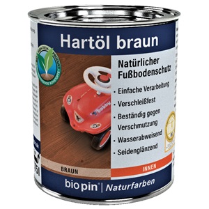 Biopin természetes keményolaj barna 0,75 L