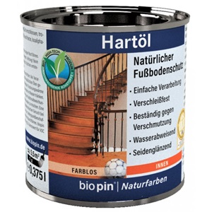 Biopin természetes keményolaj színtelen  0,375 L