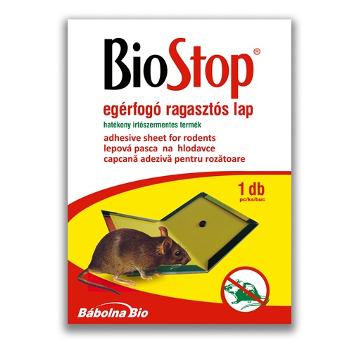 Biostop egérfogó ragasztós lap