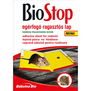 Biostop egérfogó ragasztós lap mini