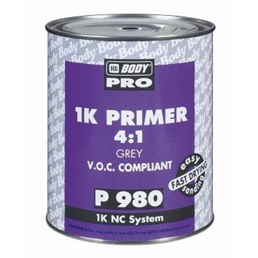 Body 980 primer filler szürke 1K 1L VOC /Totál-Lux/