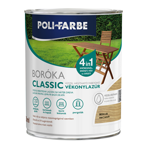 Boróka classic vizes vékonylazúr dió 0,75L
