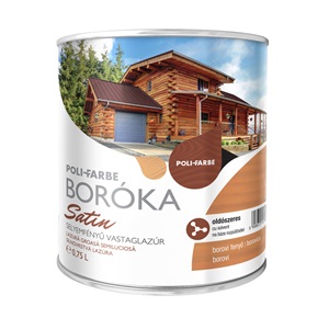 Boróka satin lazúr borovi fenyő 0,75 L KIFUTÓ