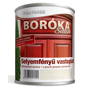 Boróka satin lazúr fehér 0,75 L KIFUTÓ