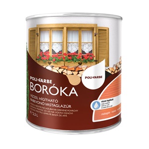 Boróka vizes vastaglazúr mahagóni 2,5 L