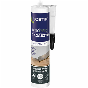 Bostik FixPro fa-, fém-, és kőragasztó 300 ml (poliuretán)