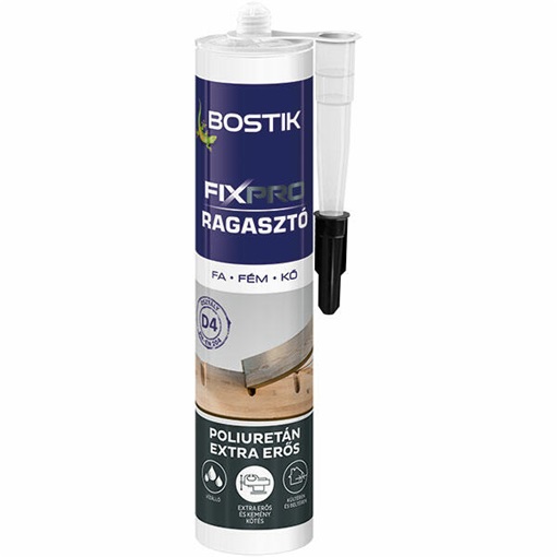 Bostik FixPro fa-, fém-, és kőragasztó 300 ml (poliuretán)
