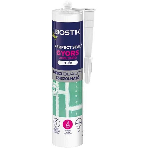 Bostik Perfect Seal tubusos gyors glett 280 ml fehér