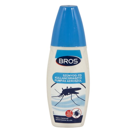 Bros Plus szúnyog és kullancs riasztó pumpás 100 ml