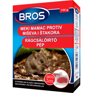 Bros Rágcsálóirtó pép 150g (29ppm)