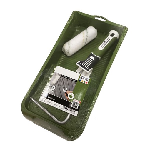 C.Festőhenger készlet mikroszálas 9 mm szálhossz 10 cm henger + nyél + kád 86527099