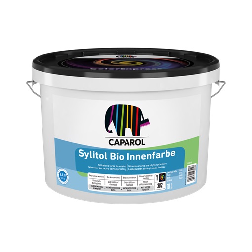 Caparol Sylitol Bio-innenfarbe beltéri szilikátos falfesték fehér 2,5 L