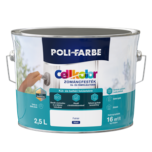 Cellkolor matt zománc Fehér 2,5L