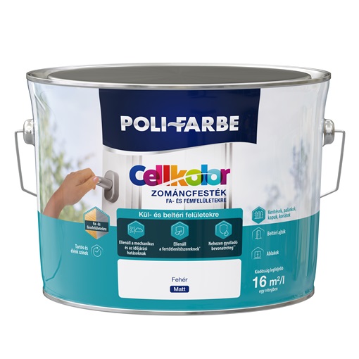 Cellkolor matt zománc Fehér 5L