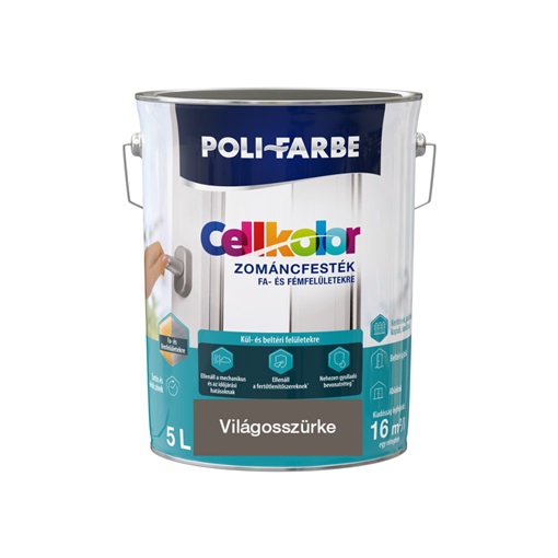 Cellkolor mf. Zománc Világosszürke 5L