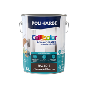 Cellkolor mf. zománc Csokoládébarna RAL 8017  5L