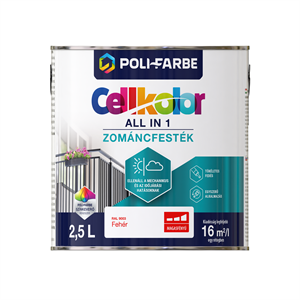 Cellkolor mf. zománc Fehér RAL 9003  2,5L