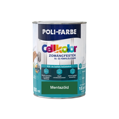 Cellkolor mf. zománc Mentazöld 0,8L