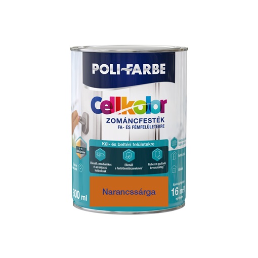 Cellkolor mf. zománc Narancssárga 0,8L