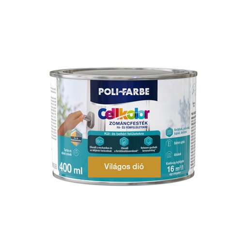 Cellkolor mf. zománc Világos dió 0,4L