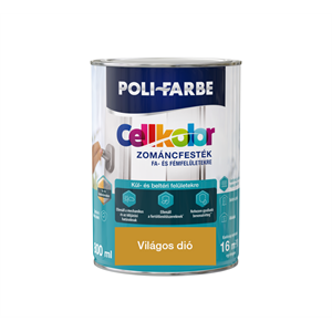 Cellkolor mf. zománc Világos dió 0,8L
