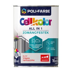 Cellkolor mf. zománc Világos hamuszürke RAL 7047  0,8L