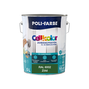 Cellkolor mf. zománc Zöld RAL 6002  5L