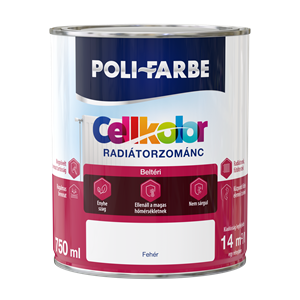Cellkolor radiátorzománc Fehér 0,75L