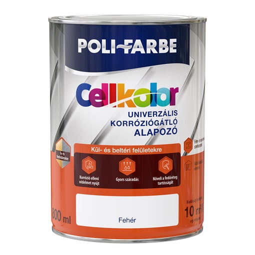 Cellkolor univerzális korróziógátló alapozó Fehér 0,8L