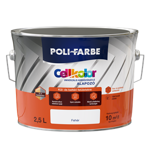 Cellkolor univerzális korróziógátló alapozó Fehér 2,5L