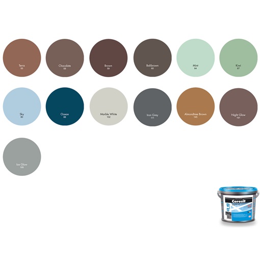 Ceresit CE 40 aquastatic fugázó 58 chocolate 2 Kg