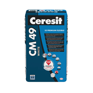 Ceresit CM 49 prémium flexibilis fehér ragasztó 20 kg (C2E S2)