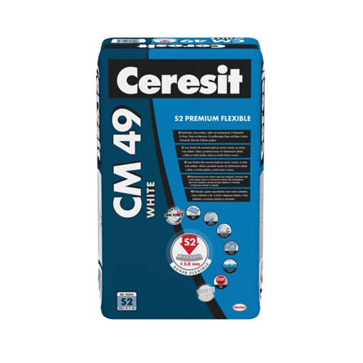 Ceresit CM 49 prémium flexibilis fehér ragasztó 20 kg (C2E S2)