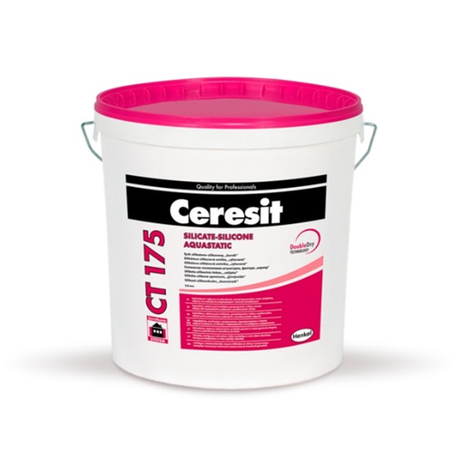 Ceresit CT175 szilikon-szilikát dörzs 2 mm vakolat fehér 25 kg
