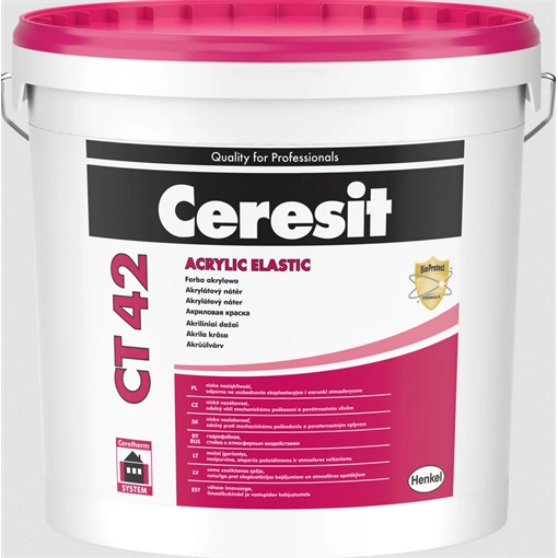 Ceresit CT 42 Akrylic homlokzatfesték 15 L fehér