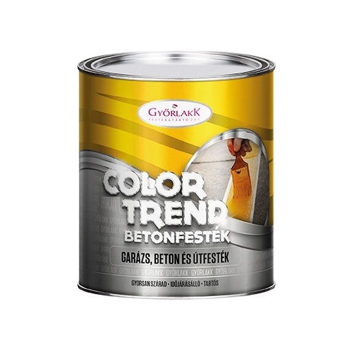 Color Trend betonfesték piros 820 2,5 L