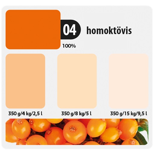 Colorline Színező festék 04 homoktövis 350g