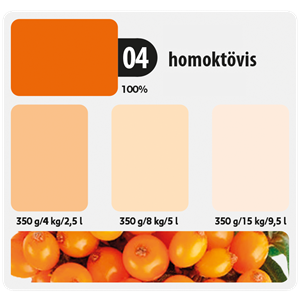 Colorline Színező festék 04 homoktövis 350g