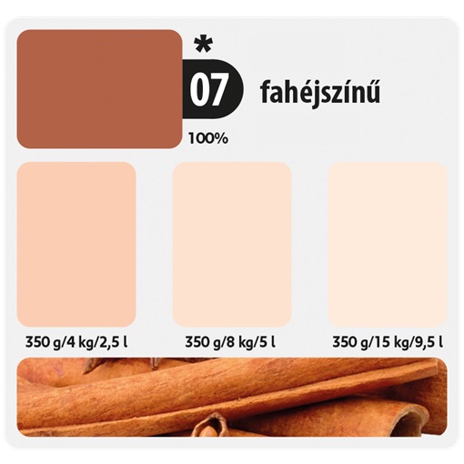 Colorline Színező festék 07 fahéjszínű 350g