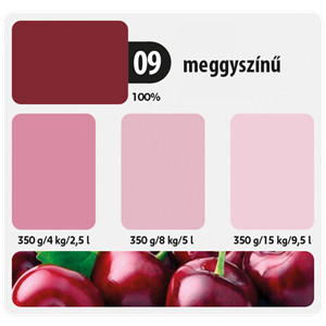 Colorline Színező festék 09 meggyszínű 350g