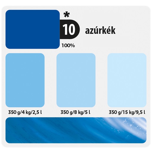 Colorline Színező festék 10 azúrkék 350g