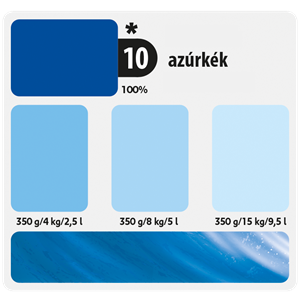 Colorline Színező festék 10 azúrkék 350g