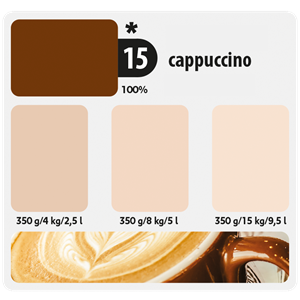 Colorline Színező festék 15 cappuccino 350g