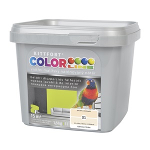 Colorline falfesték 01 krém 1 L