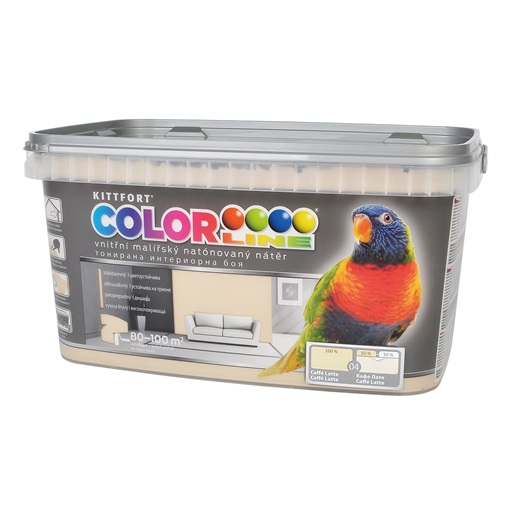 Colorline falfesték 04 caffé latte 5 L KIFUTÓ