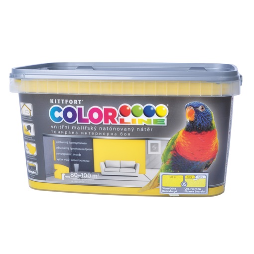 Colorline falfesték 05 napraforgó 2,5 L KIFUTÓ