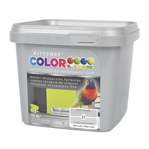 Colorline falfesték 11 világosszürke 1 L