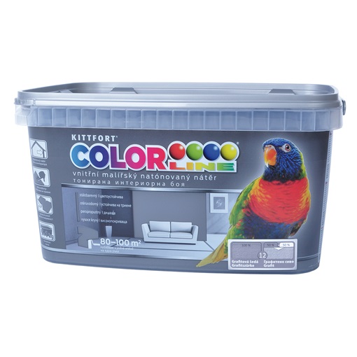 Colorline falfesték 12 grafitszürke 5 L KIFUTÓ
