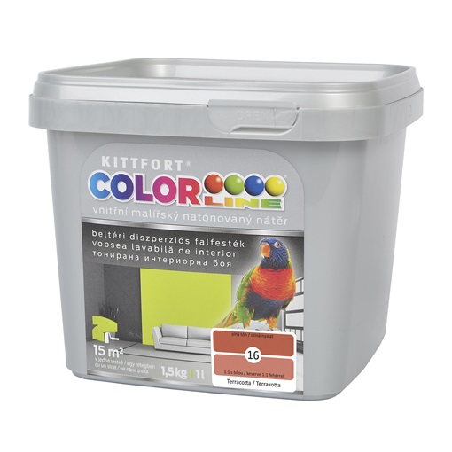 Colorline falfesték 16 terrakotta 1 L KIFUTÓ
